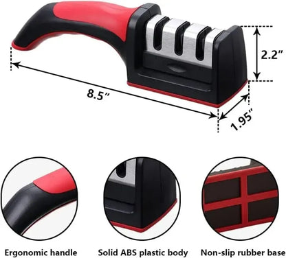 Premium Knife & Scissors Sharpener