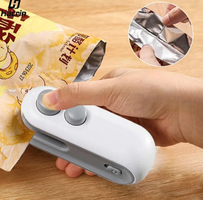 2-in-1 USB Rechargeable Mini Bag Sealer & Cutter